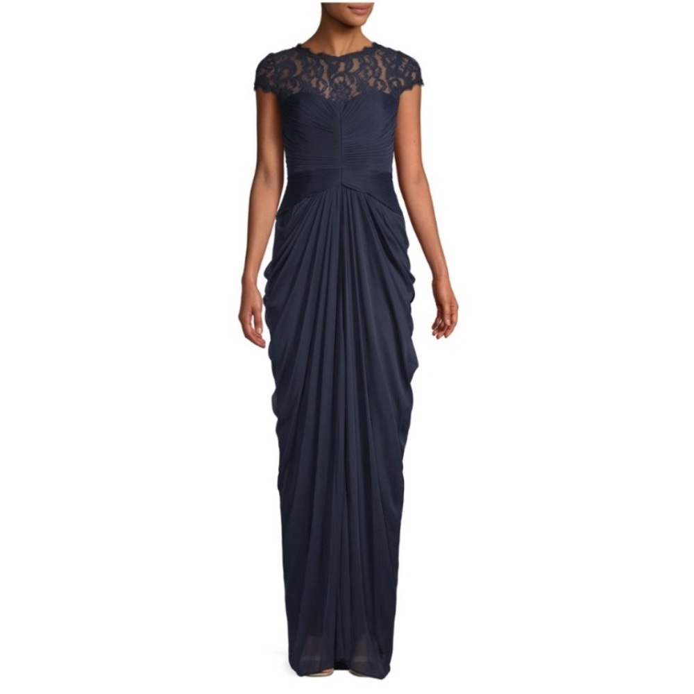Adrianna Pappell Formal Dress Navy